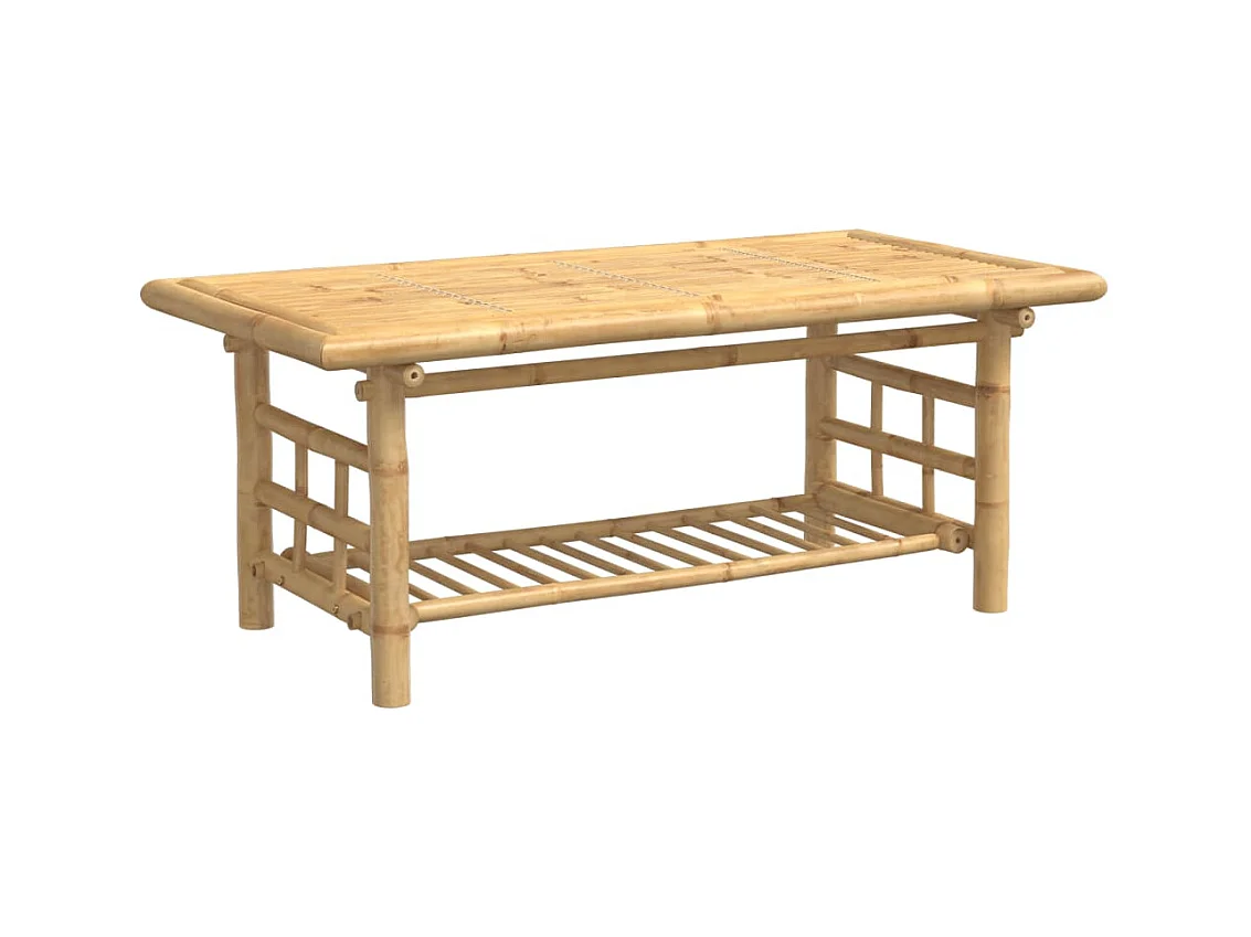 Table basse 110x55x45 cm bambou