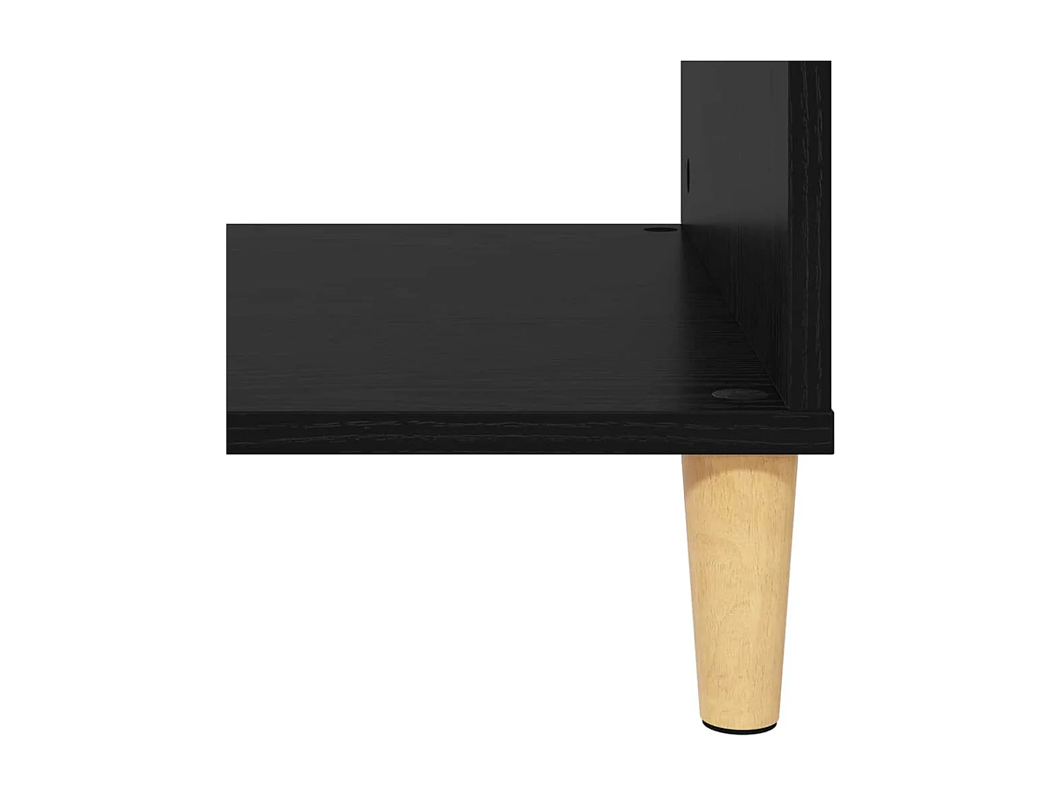 avec stockage avec porte Chêne noir 103,5 x 60 x 35 cm Bois d'ingénierie