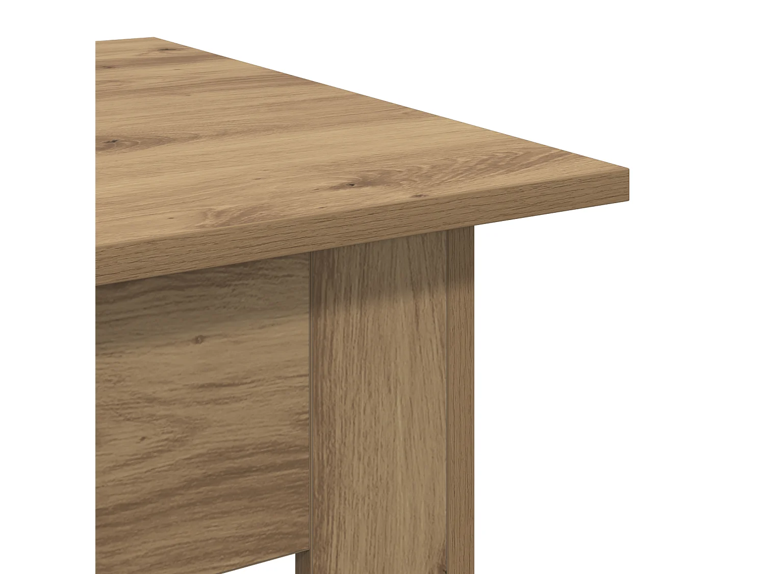 Artisan Eiken Salontafel 55 x 55 x 42 cm