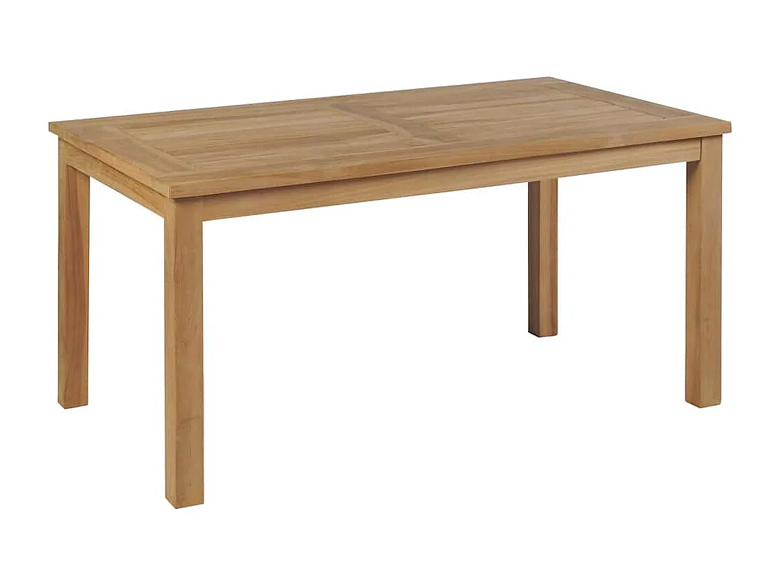 Table basse Teck 90x50x45 cm