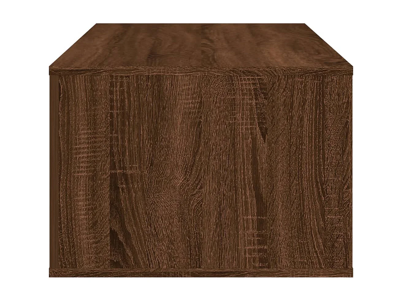 Table basse Chêne marron 100x50,5x35 cm Bois d'ingénierie