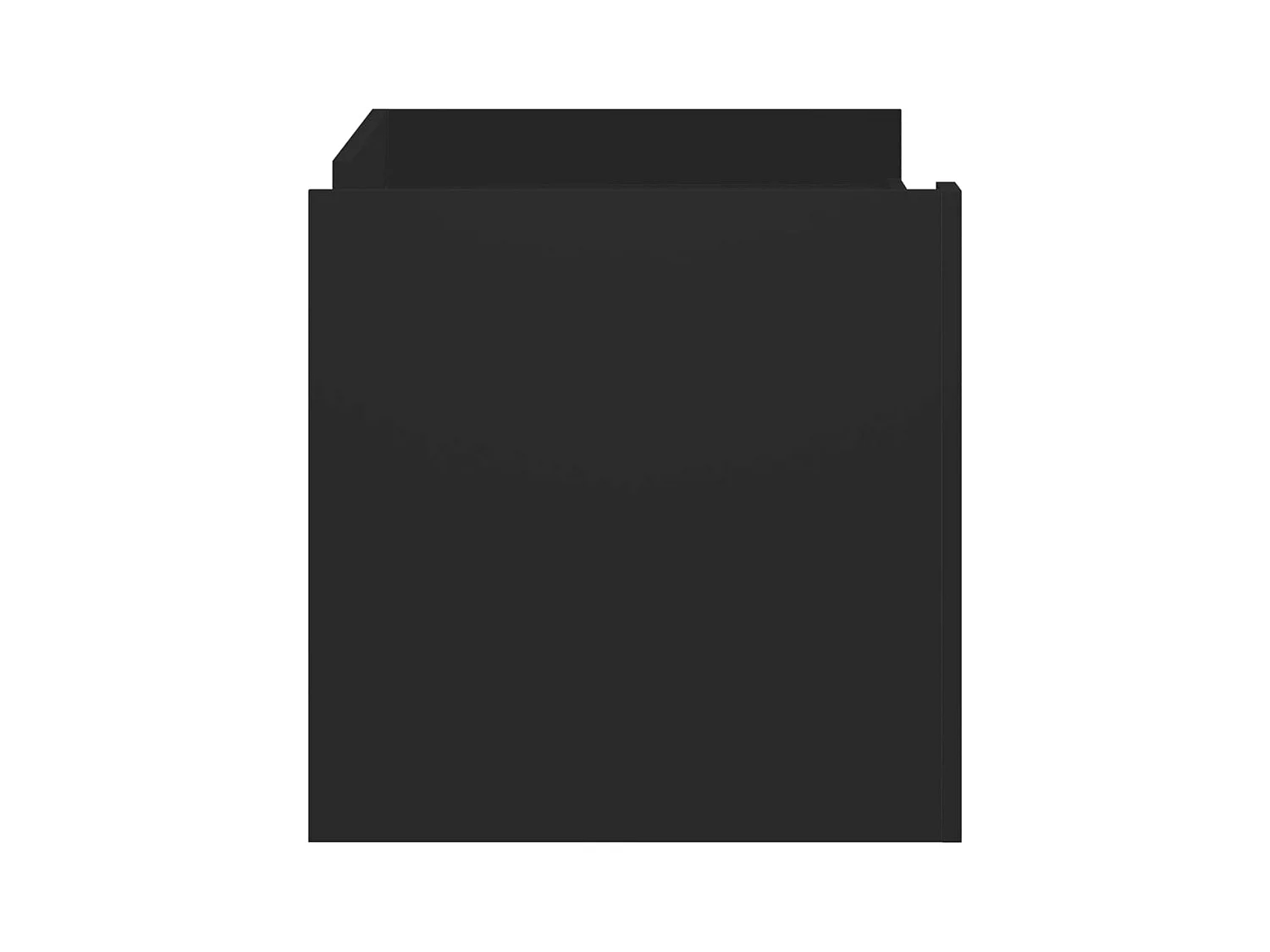 Table basse noir 100x50x50 cm bois d'ingénierie