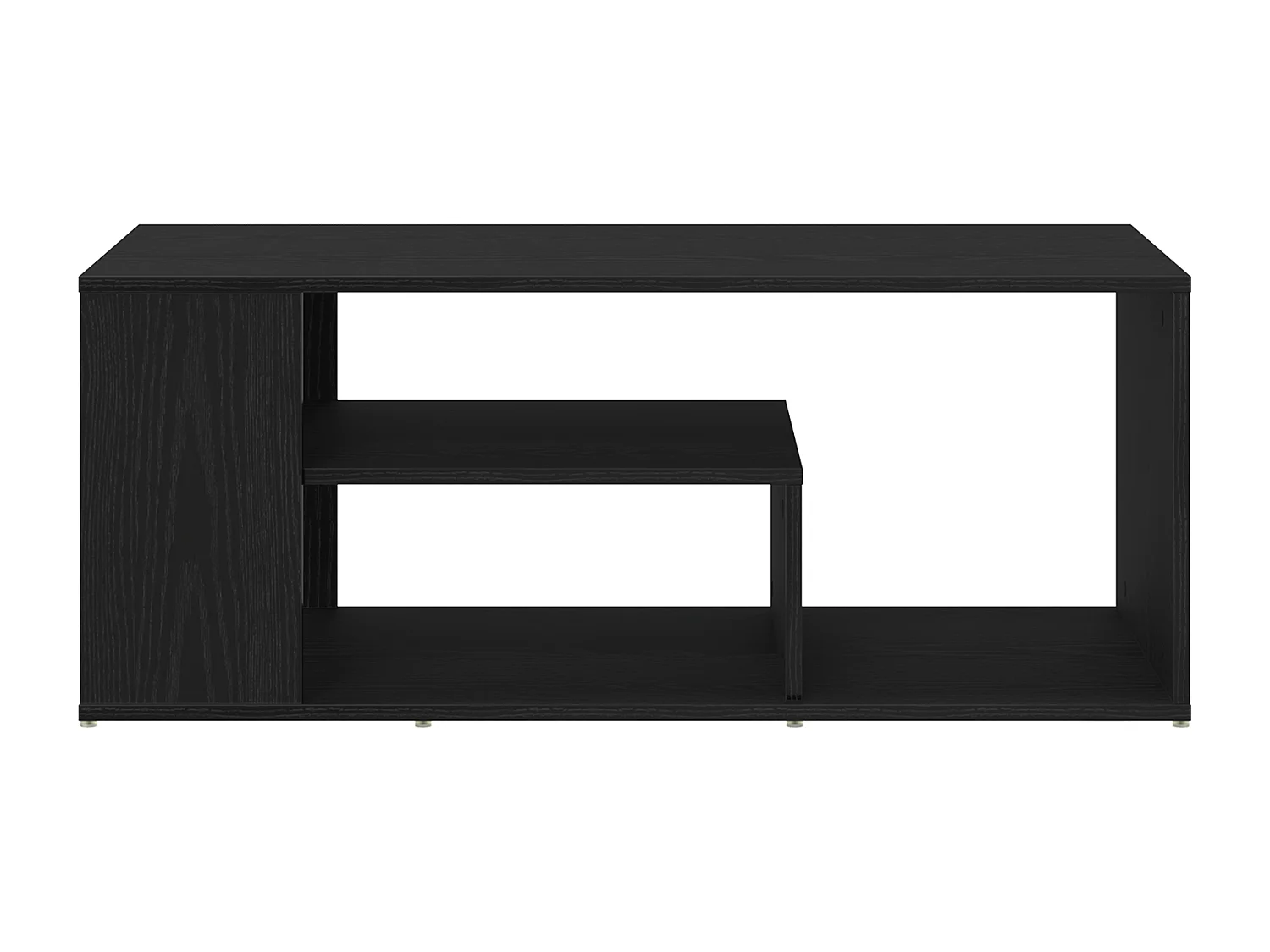 Table basse Noir Chêne 100x50x40 cm Bois d'ingénierie