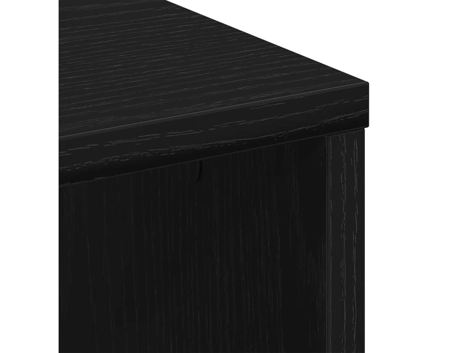 Table basse Noir Chêne 100x50x40 cm Bois d'ingénierie