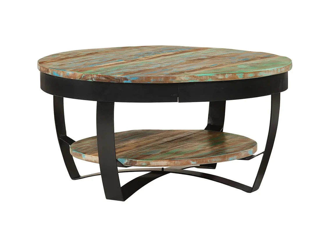 Table basse Bois massif de récupération 65x32 cm