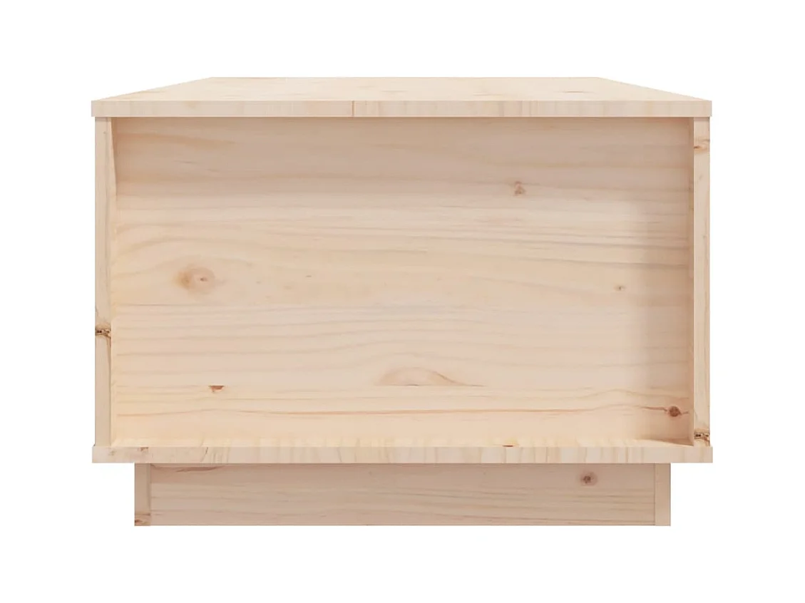 Table basse 100x50x35 cm Bois massif de pin