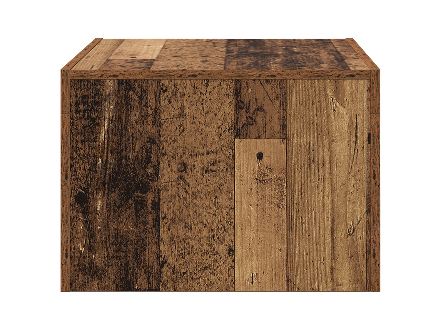 Table basse Vieux bois 50 x 50 x 35 cm Bois d'ingénierie