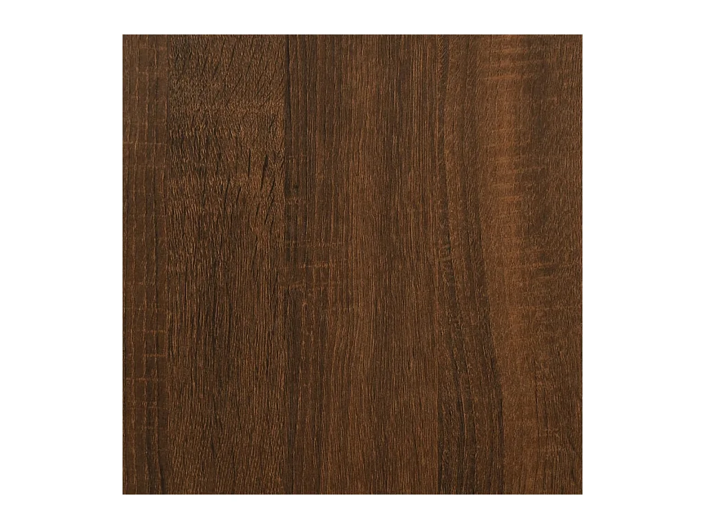 Table basse chêne marron 90x60x35 cm bois d'ingénierie