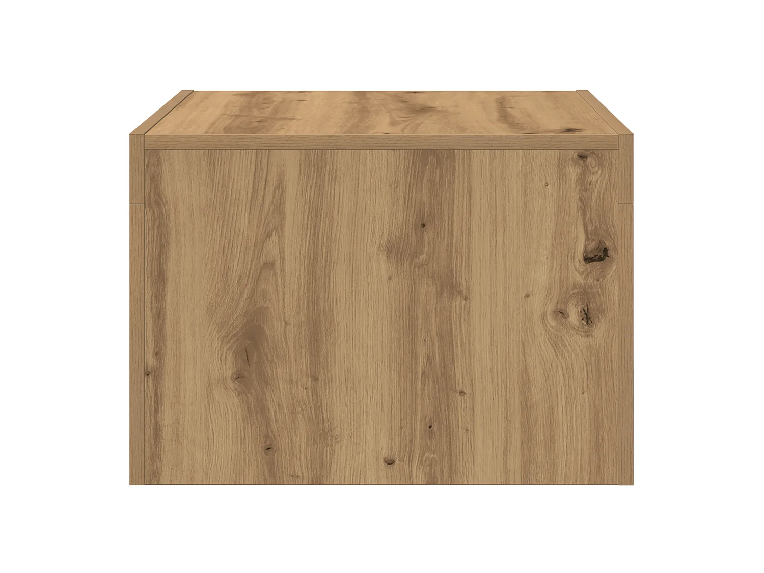 Handgemaakte eikenhouten salontafel 50 x 50 x 35 cm Technisch hout