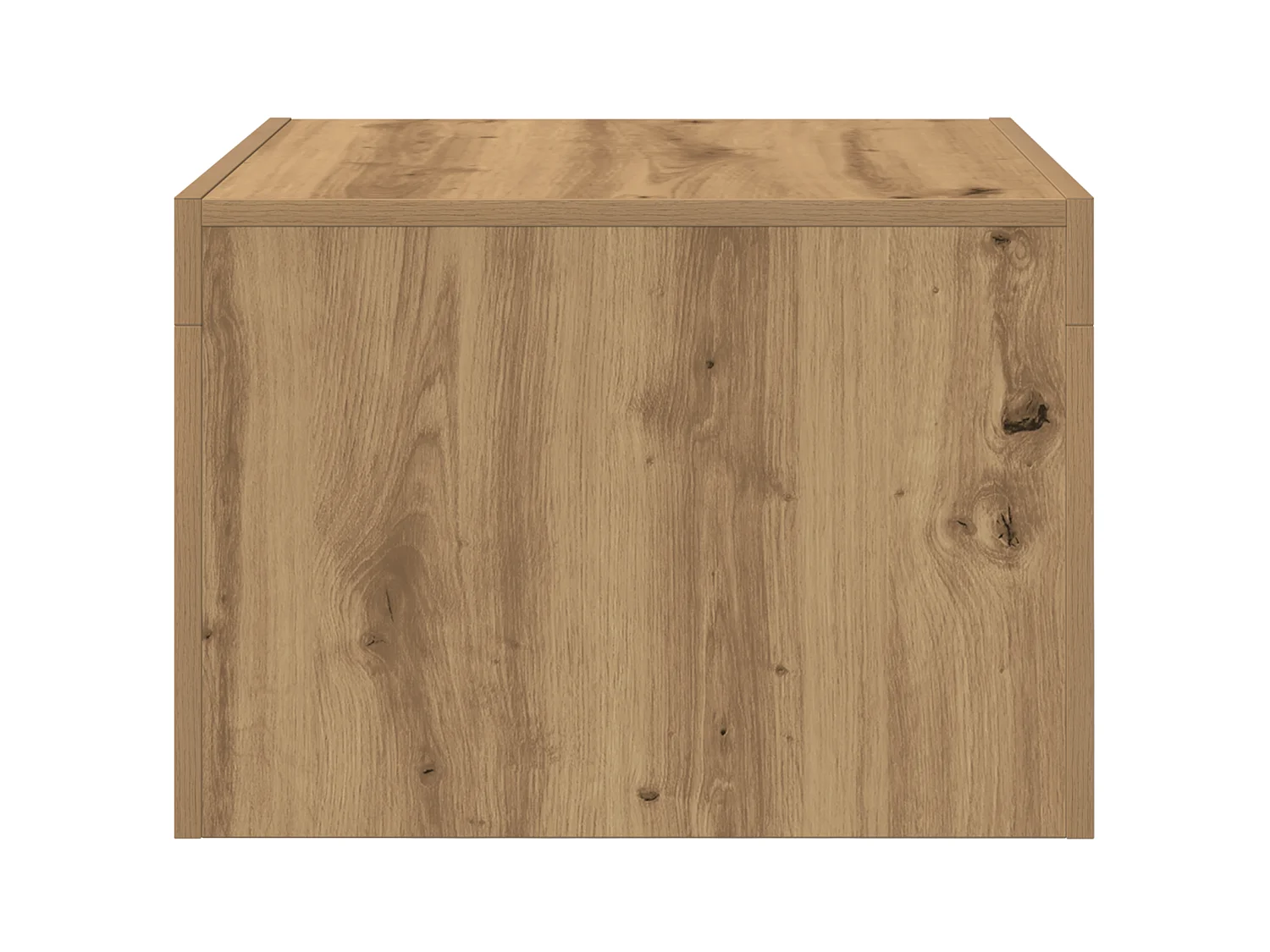 Handgemaakte eikenhouten salontafel 50 x 50 x 35 cm Technisch hout
