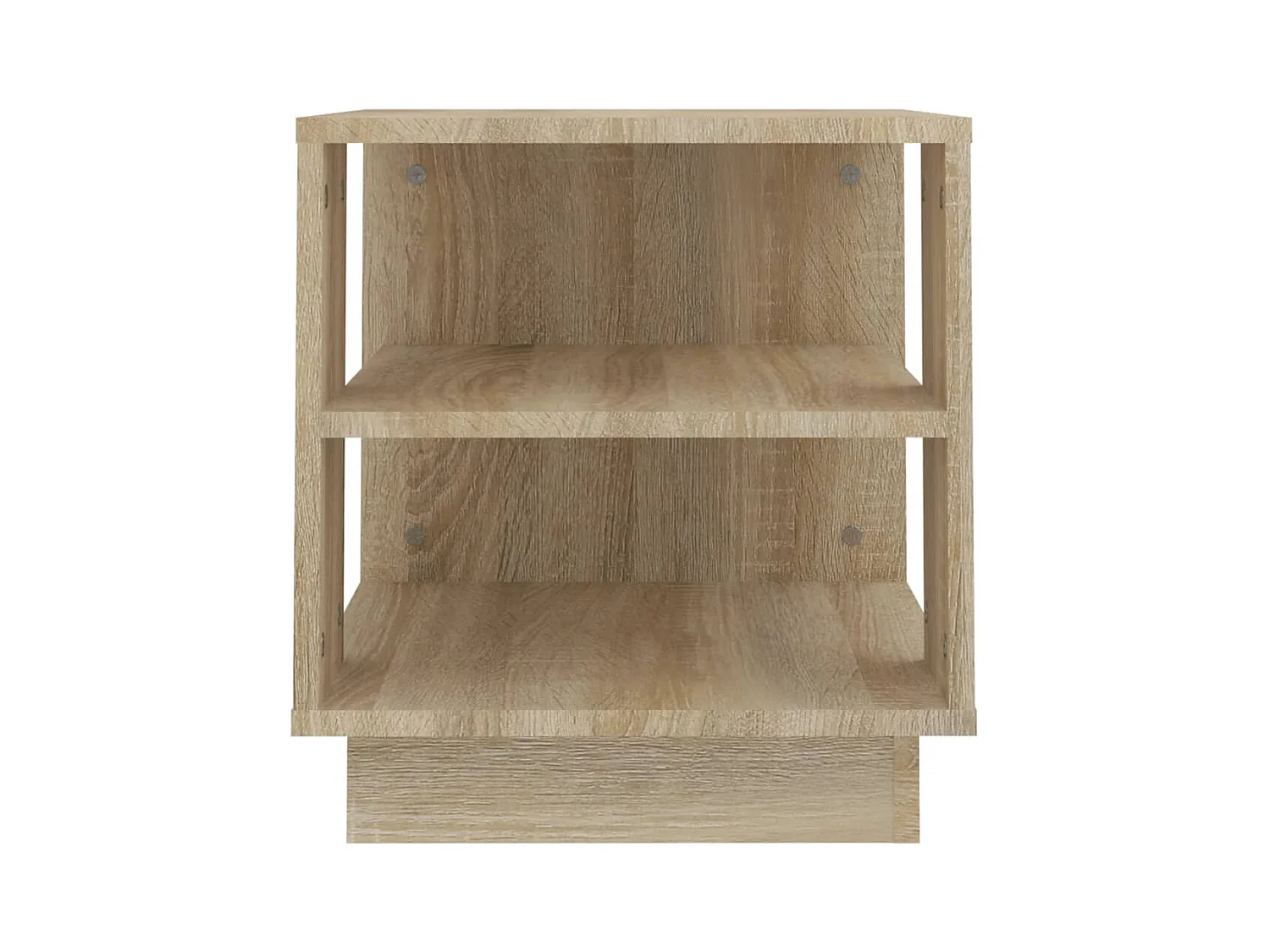 Sonoma eiken salontafel 40x40x43 cm bewerkt hout