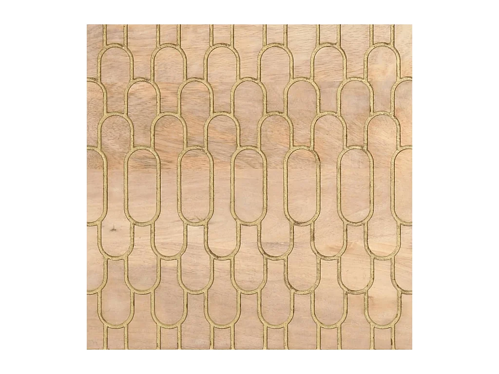 Couchtisch 80x50x40 cm massives Mangoholz