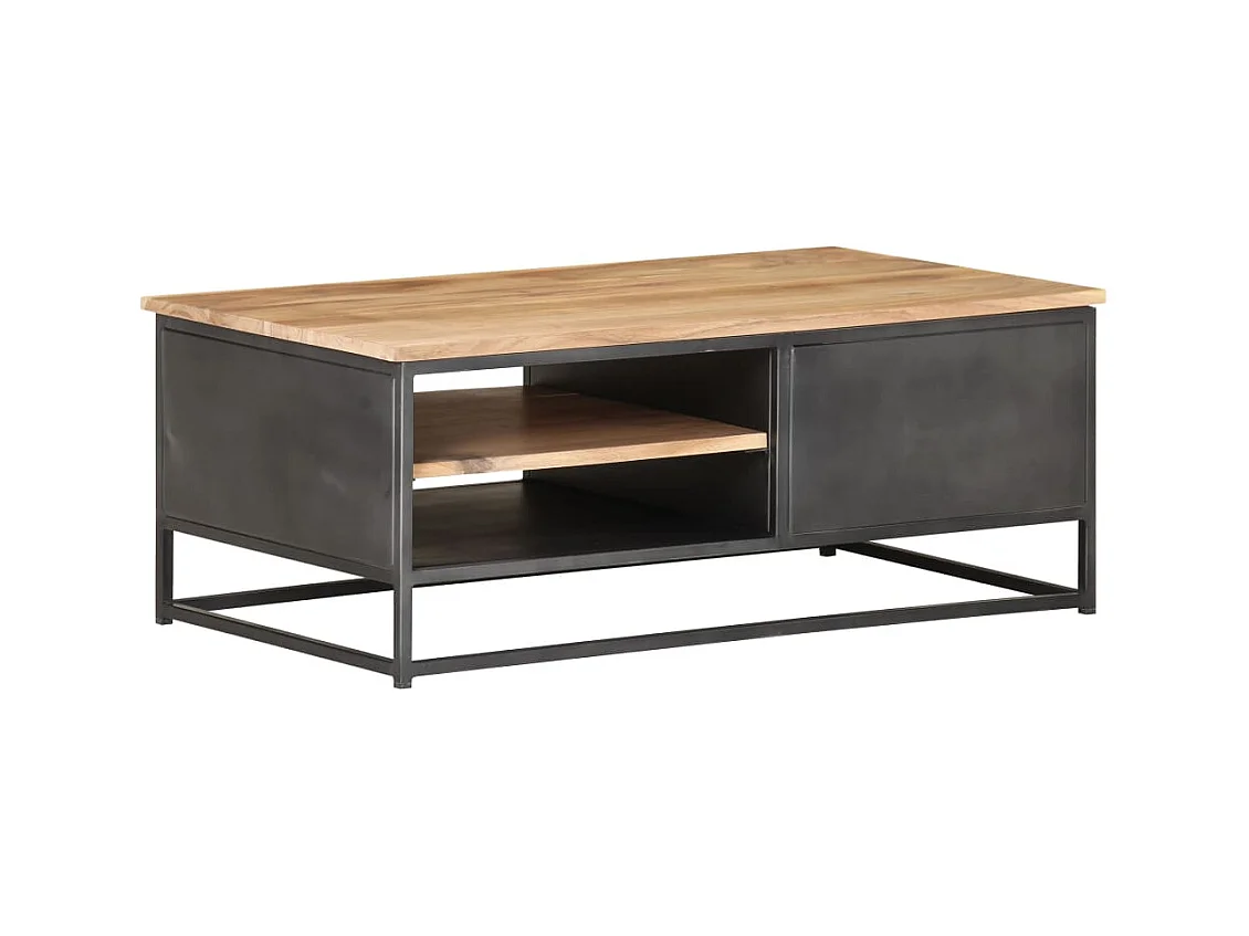 Table basse 90x50x35 cm Bois d'acacia massif