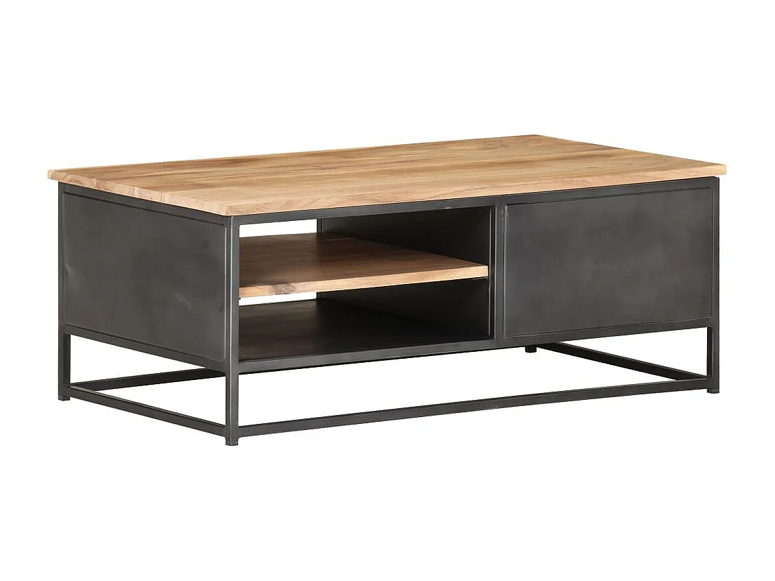 Table basse 90x50x35 cm Bois d'acacia massif