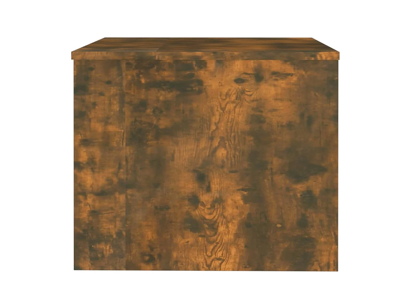 Table basse Chêne fumé 80x50x40 cm Bois d'ingénierie