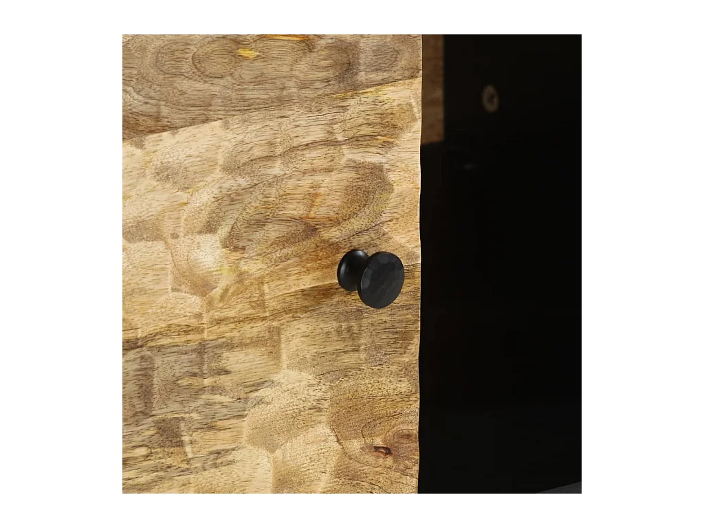 Mesa de centro 80x50x40 cm madera maciza de mango