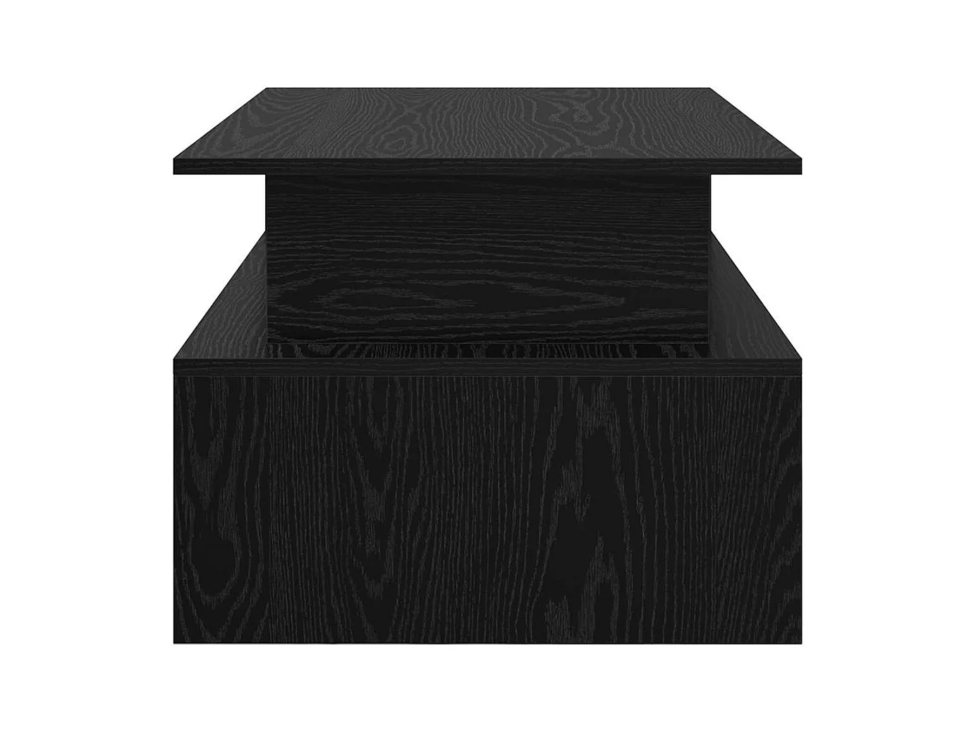 Table basse Chêne noir 90 x 55 x 42.5 cm Bois d'ingénierie