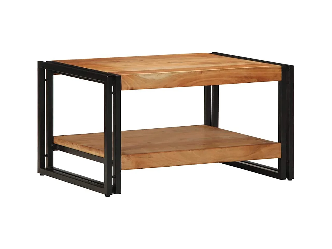 Table basse 70x50x38 cm bois massif acacia