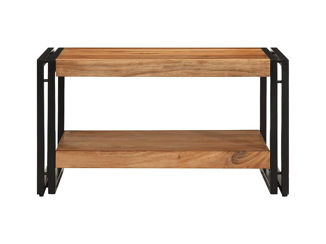 Table basse 70x50x38 cm bois massif acacia