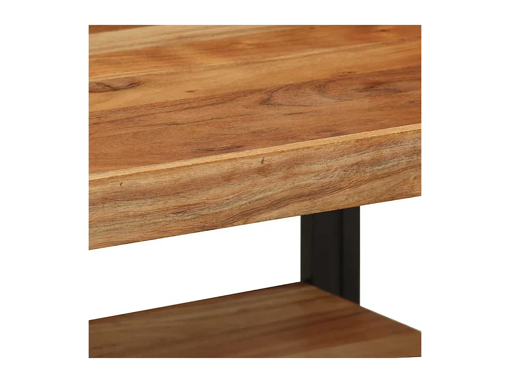 Table basse 70x50x38 cm bois massif acacia