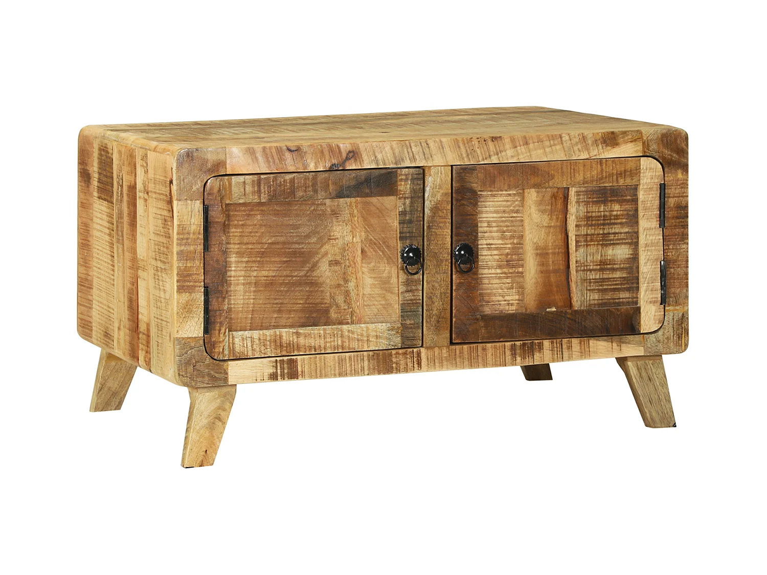 Table Basse 80x54x45 cm en Bois Massif de Manguier