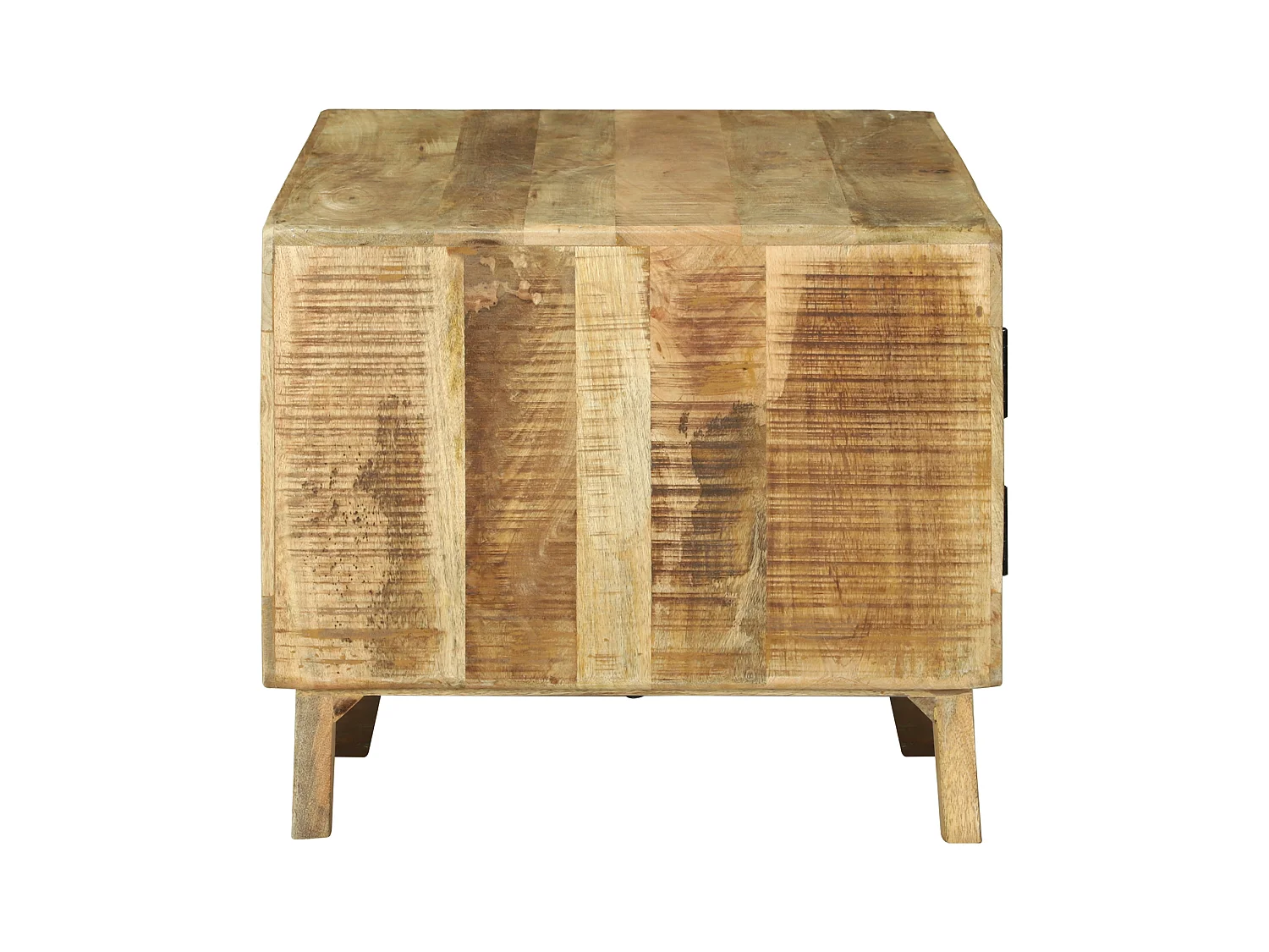Table Basse 80x54x45 cm en Bois Massif de Manguier