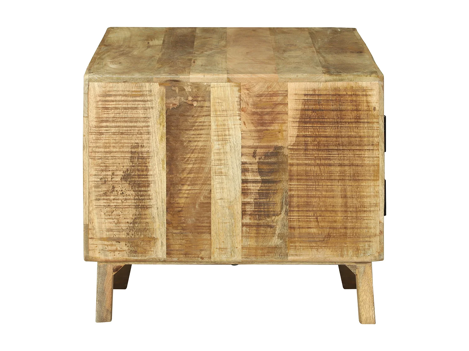 Table Basse 80x54x45 cm en Bois Massif de Manguier