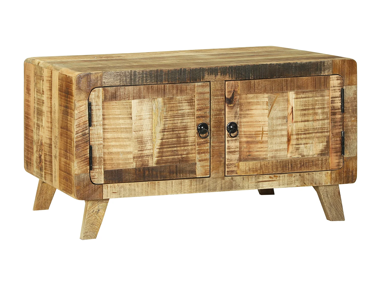 Table Basse 80x54x45 cm en Bois Massif de Manguier