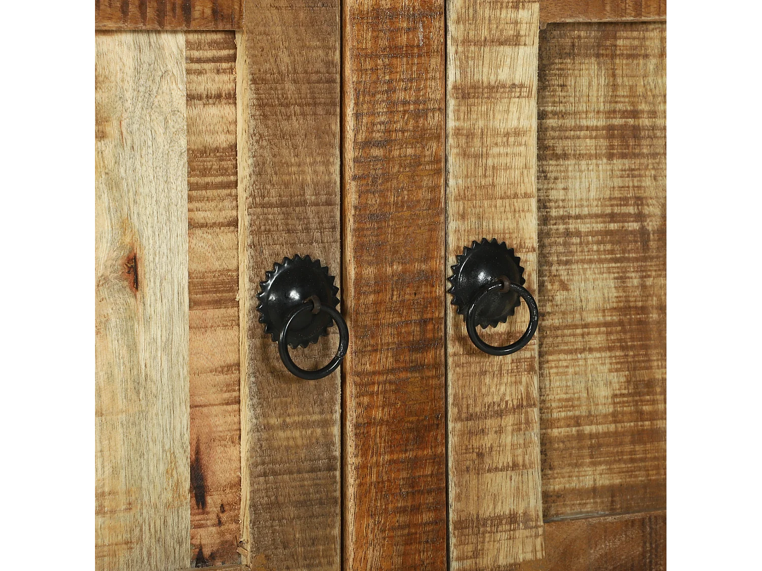 Table Basse 80x54x45 cm en Bois Massif de Manguier