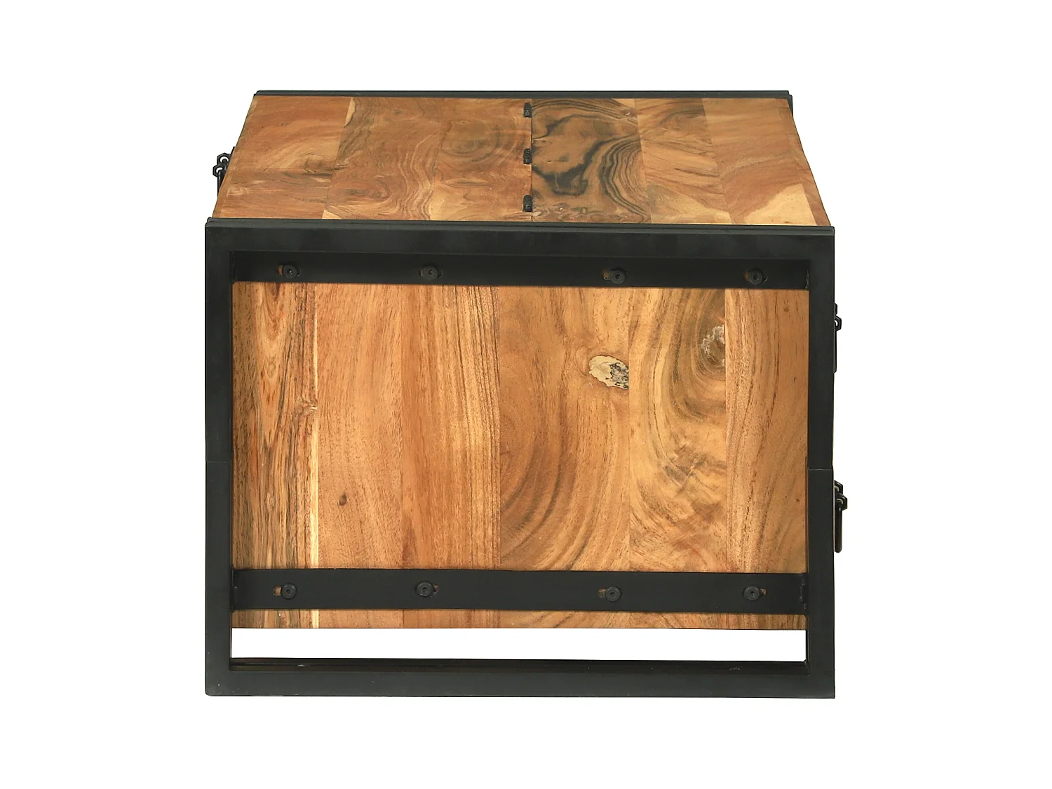 Table basse - 90x50x38 cm en bois d’acacia massif