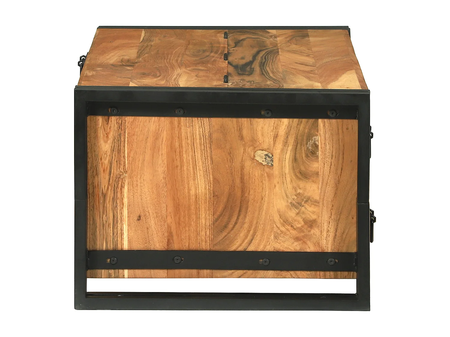 Table basse - 90x50x38 cm en bois d’acacia massif