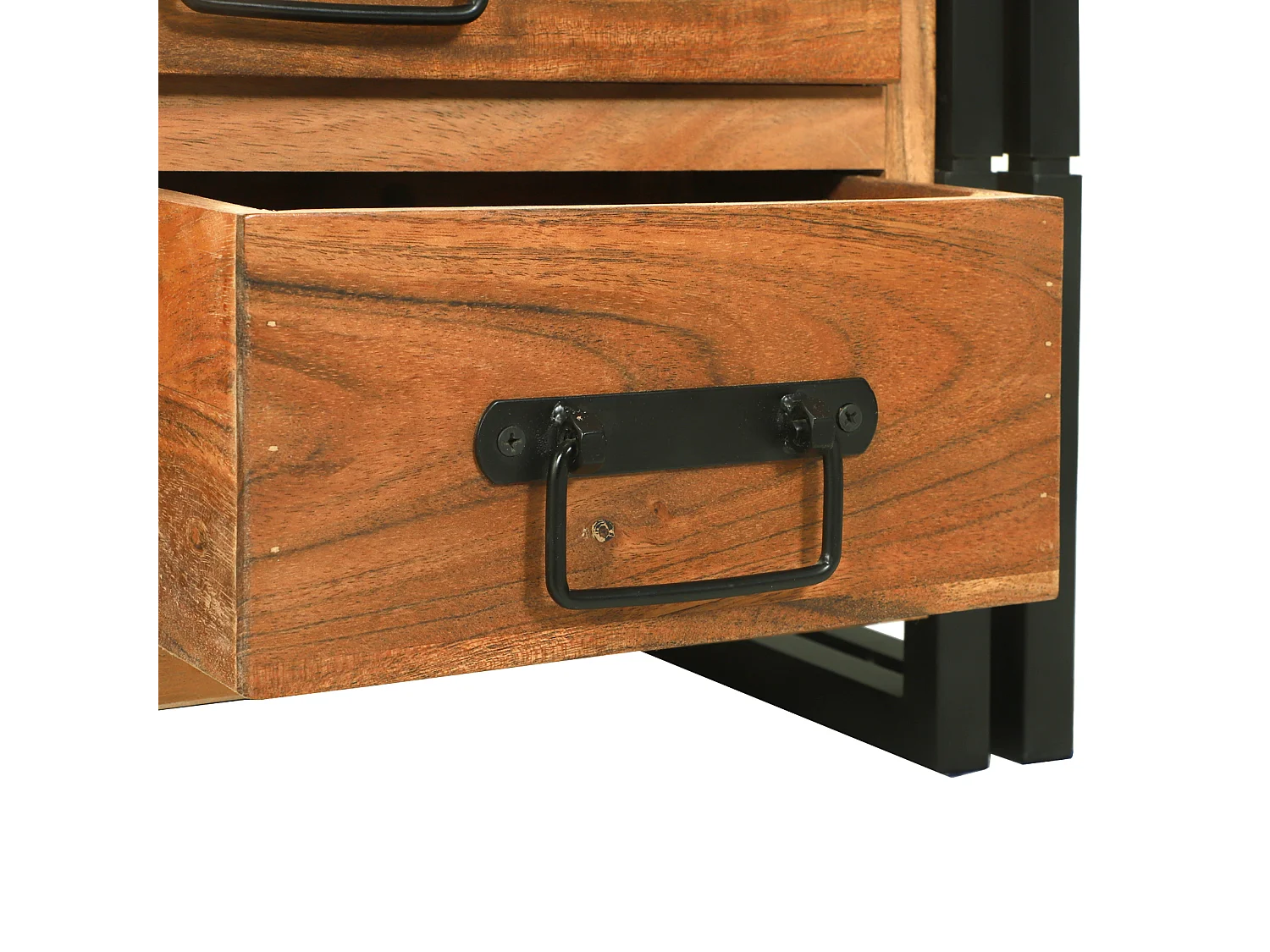 Table basse - 90x50x38 cm en bois d’acacia massif