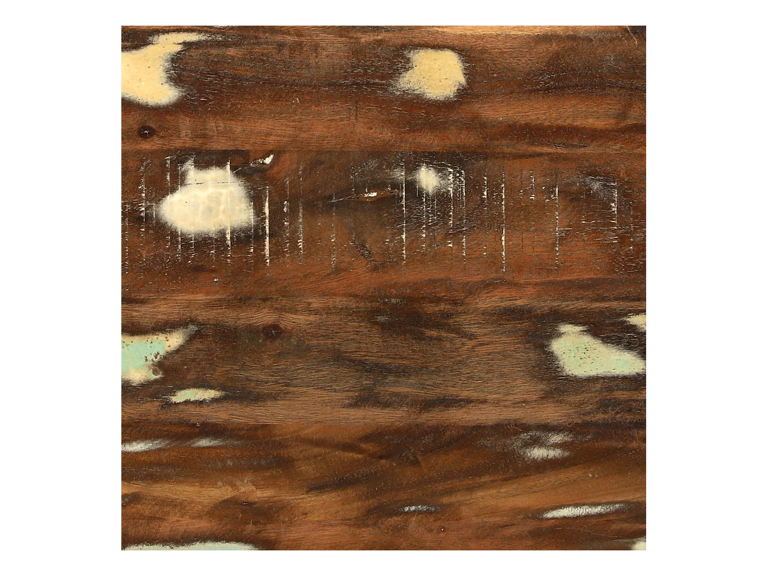 Multicolor salontafel 80x54x45 cm massief gerecycled hout