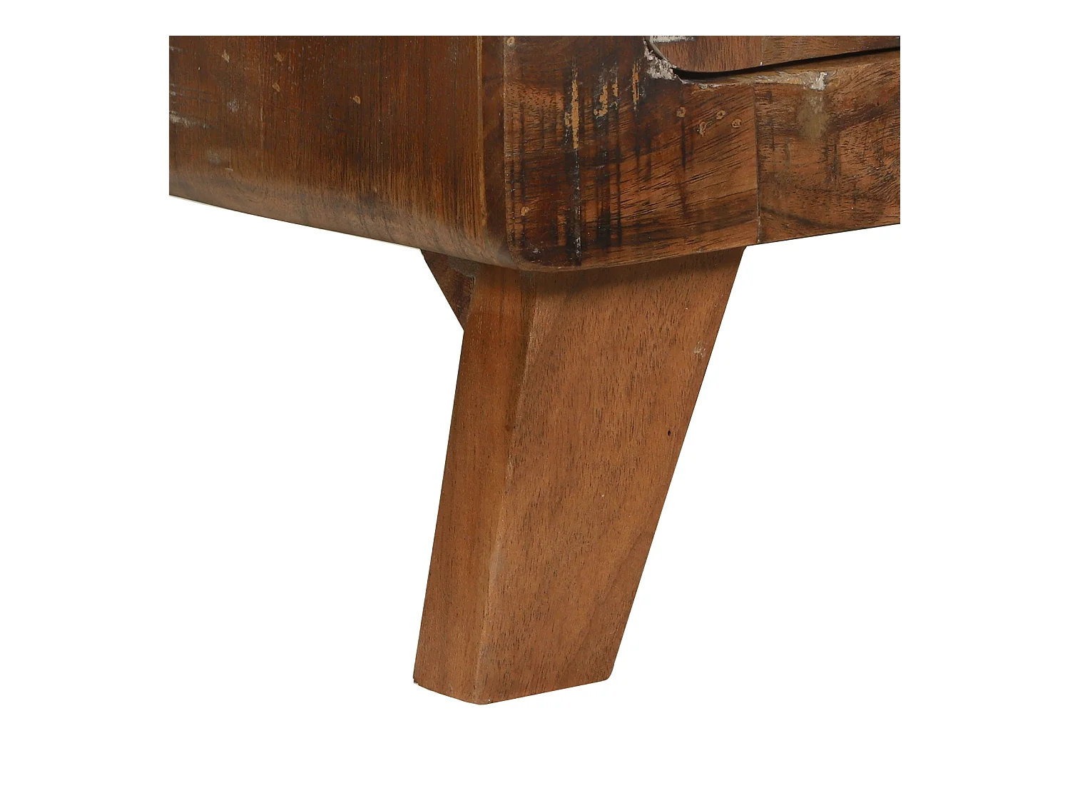 Multicolor salontafel 80x54x45 cm massief gerecycled hout