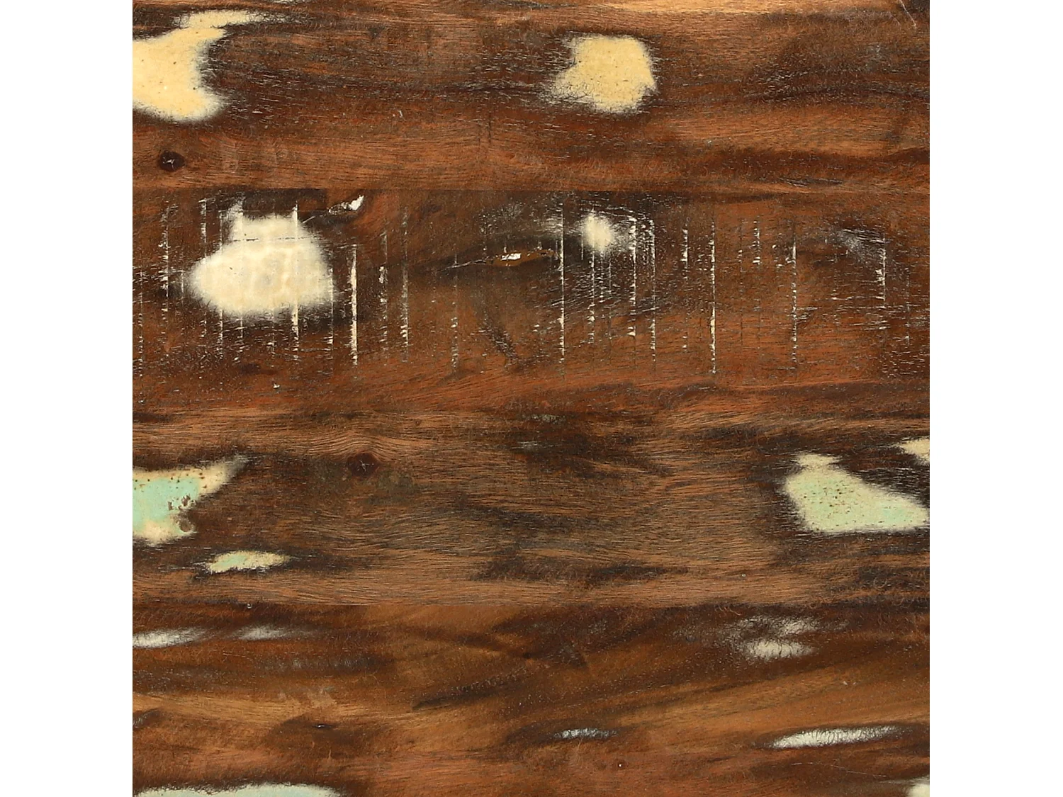 Table Basse Multicolore 80x54x45 cm Bois Massif Récupéré