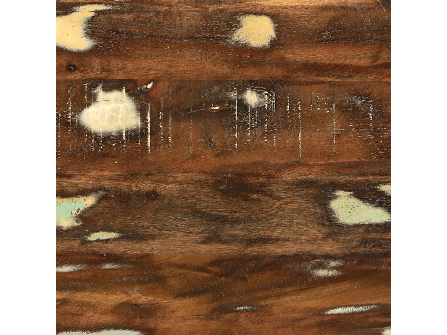 Table Basse Multicolore 80x54x45 cm Bois Massif Récupéré