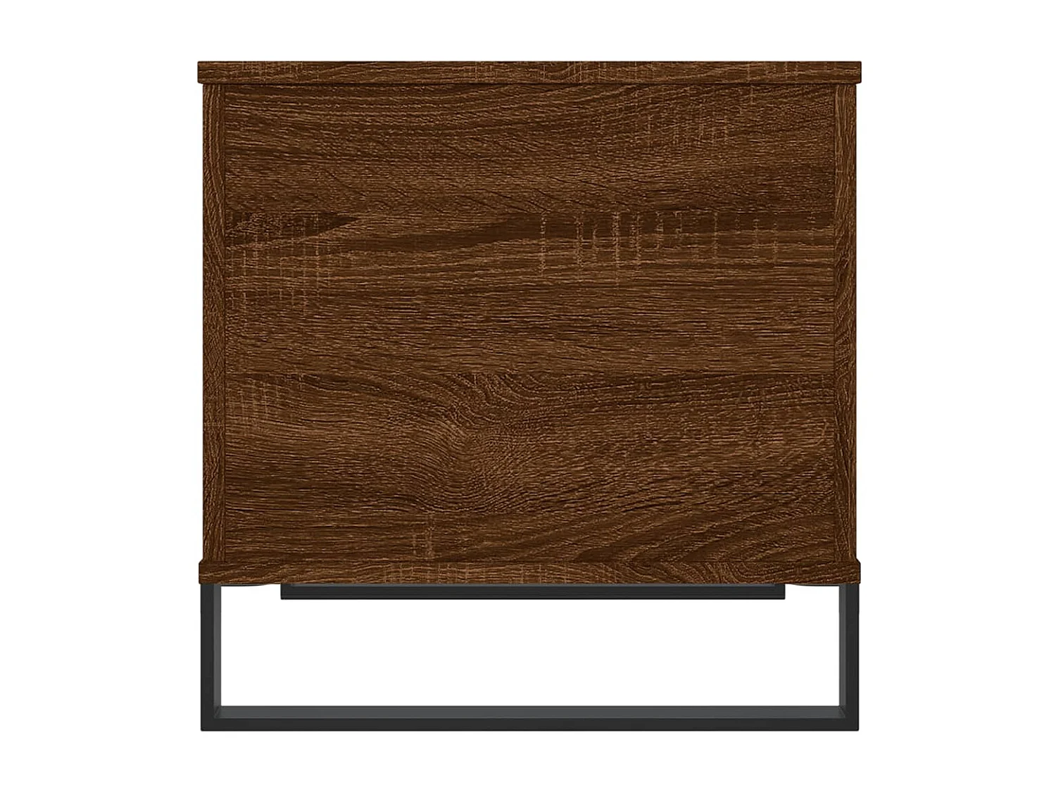 Mesa de centro Roble marrón 60x44,5x45 cm Madera de ingeniería