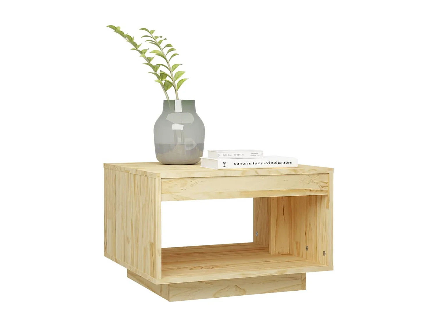 Table basse 50x50x33,5 cm bois de pin massif