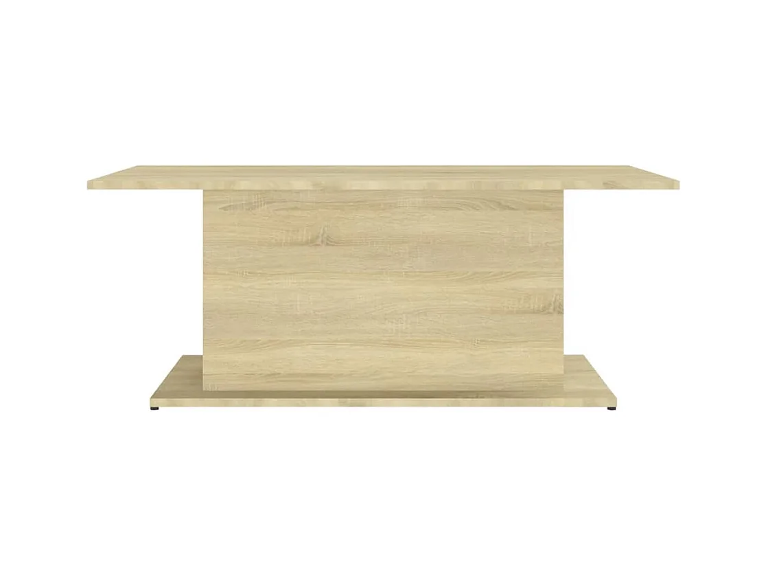 Sonoma eiken salontafel 102x55,5x40 cm bewerkt hout