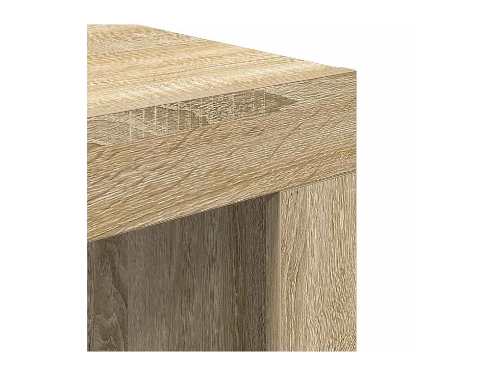 Table basse Chêne sonoma 50x50x35 cm Bois d'ingénierie