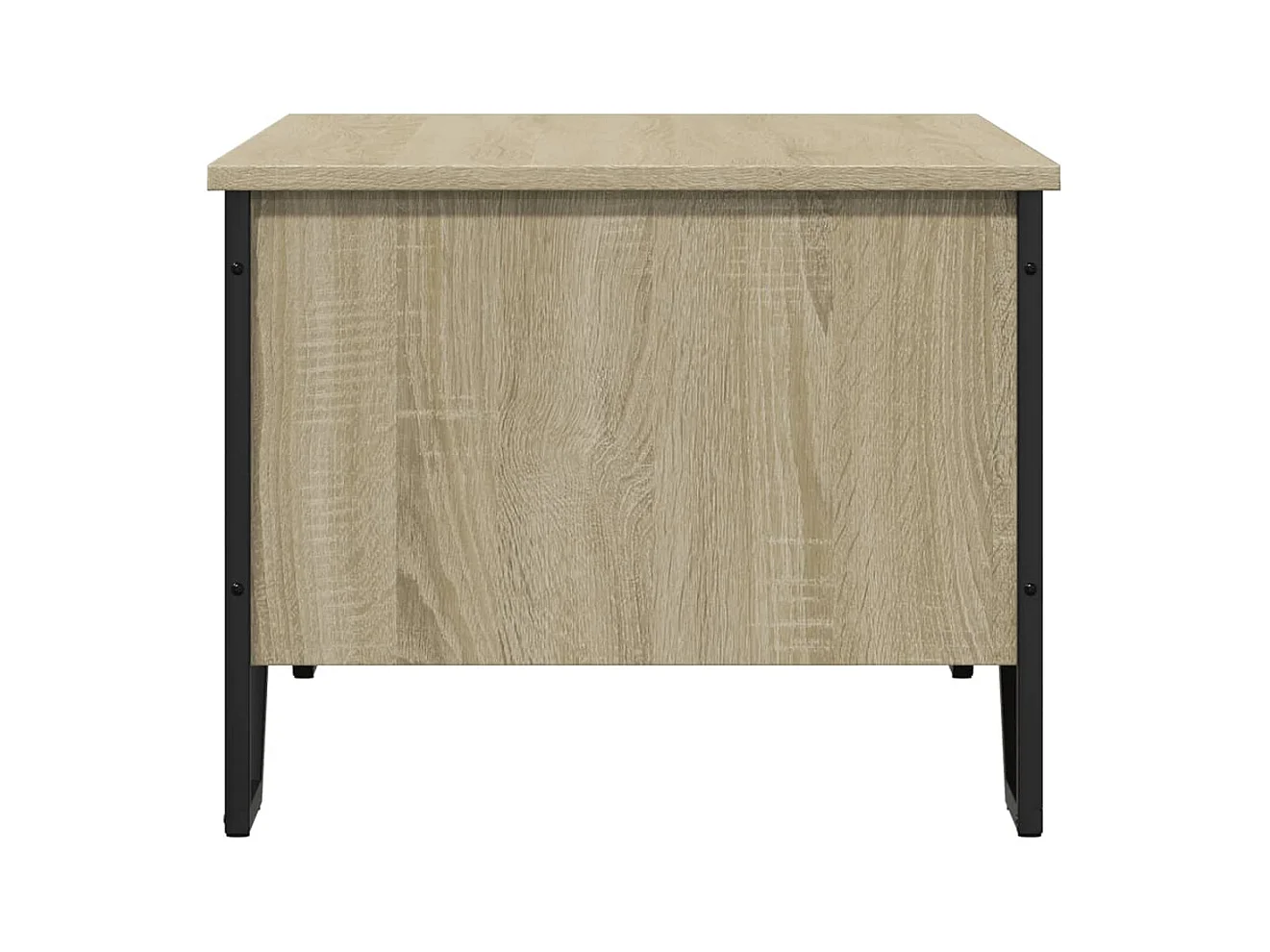 Table basse chêne sonoma 100x51x40 cm bois d'ingénierie