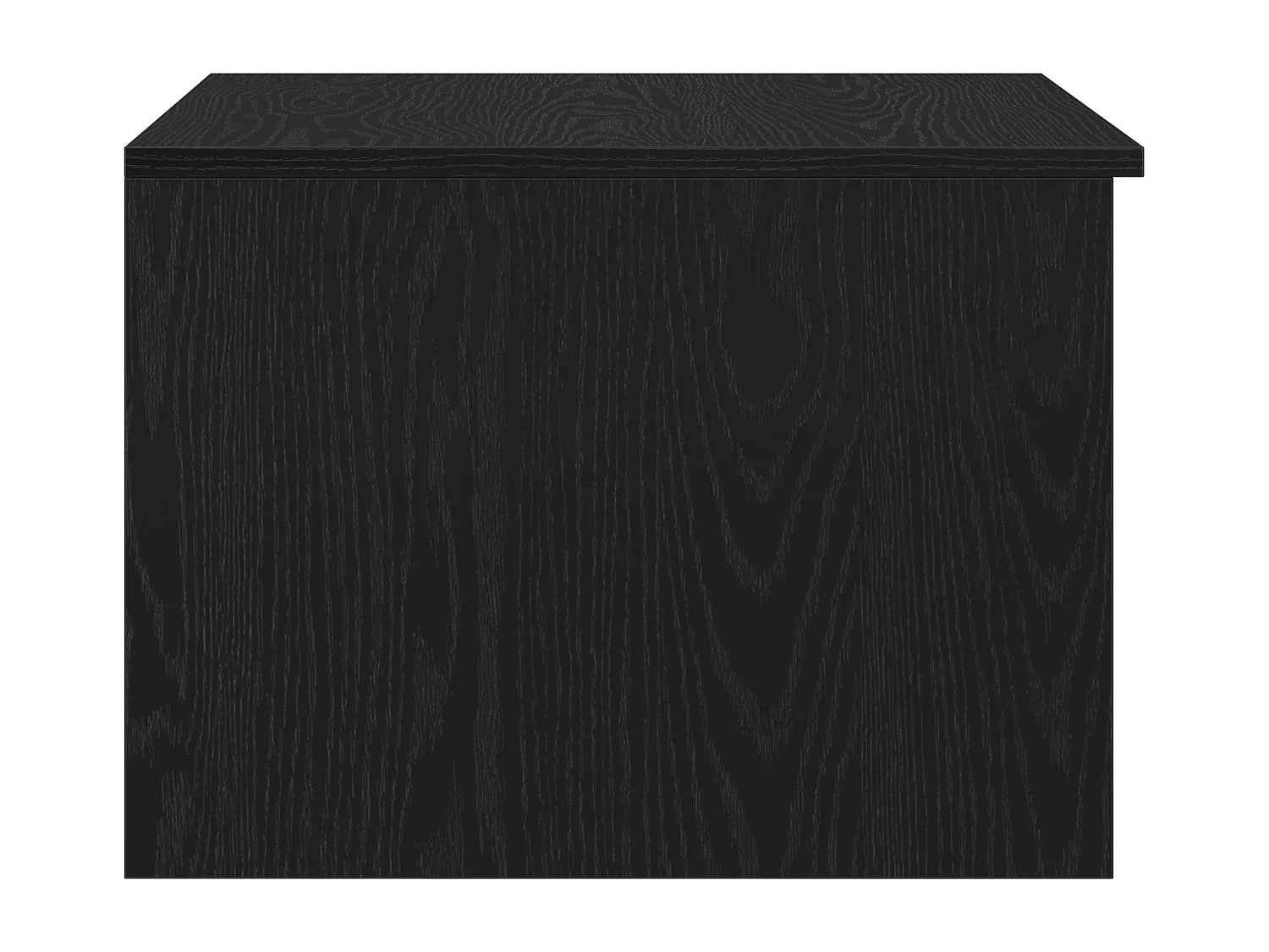 Table basse Chêne noir 50x50x36 cm Bois d'ingénierie