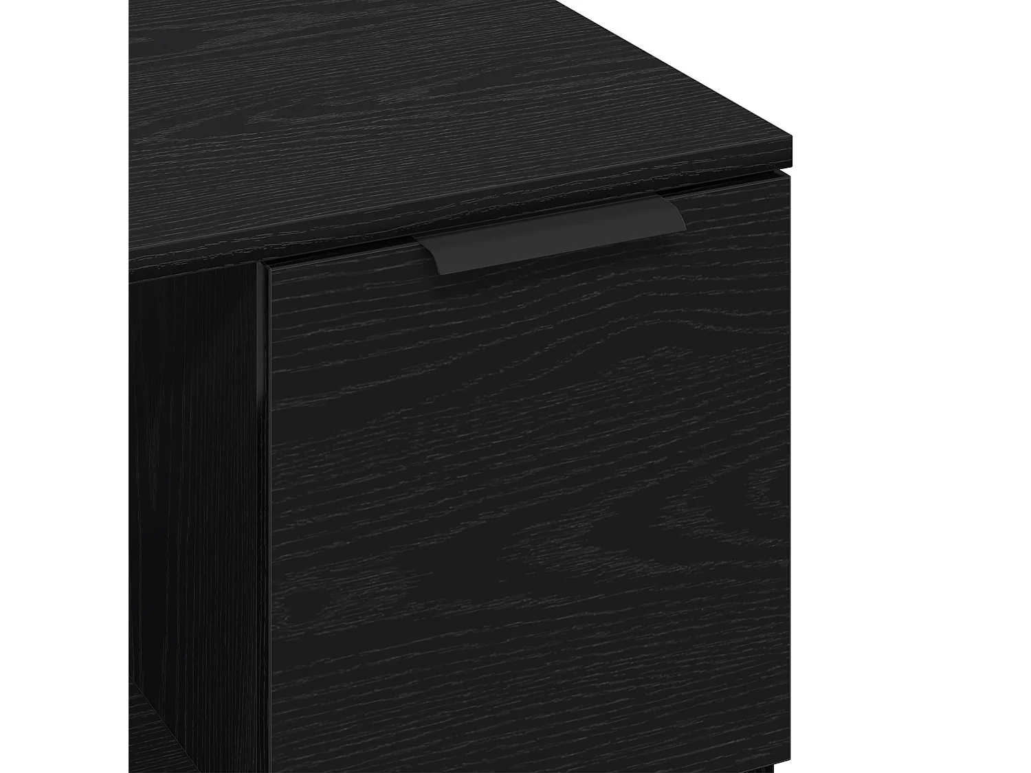 Table basse Chêne noir 50x50x36 cm Bois d'ingénierie