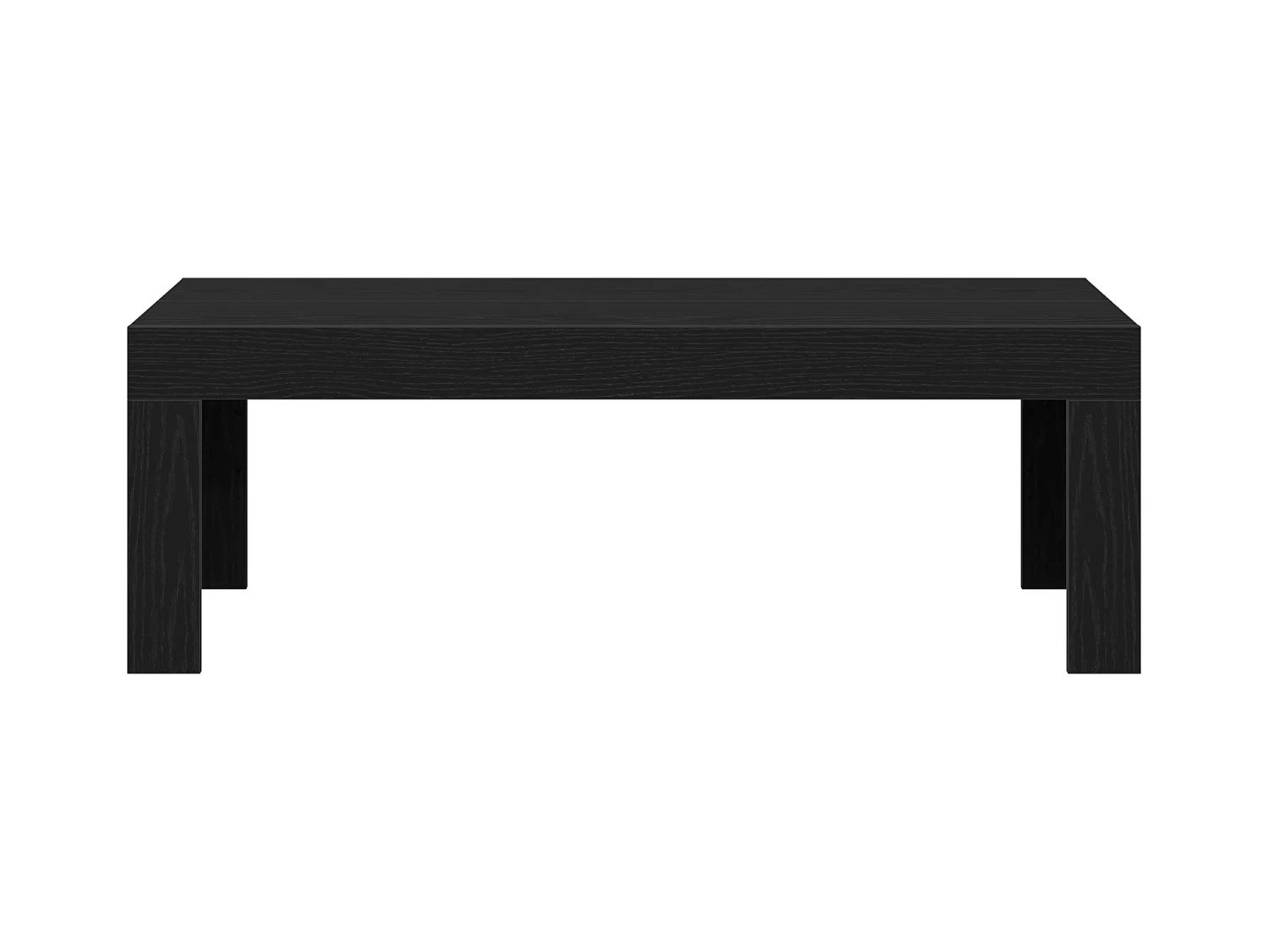 Table Basse Chêne Noir 102x50x35 cm Bois d'Ingénierie