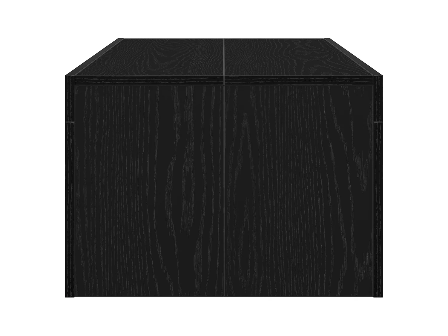 Table Basse Chêne Noir 102x50x35 cm Bois d'Ingénierie