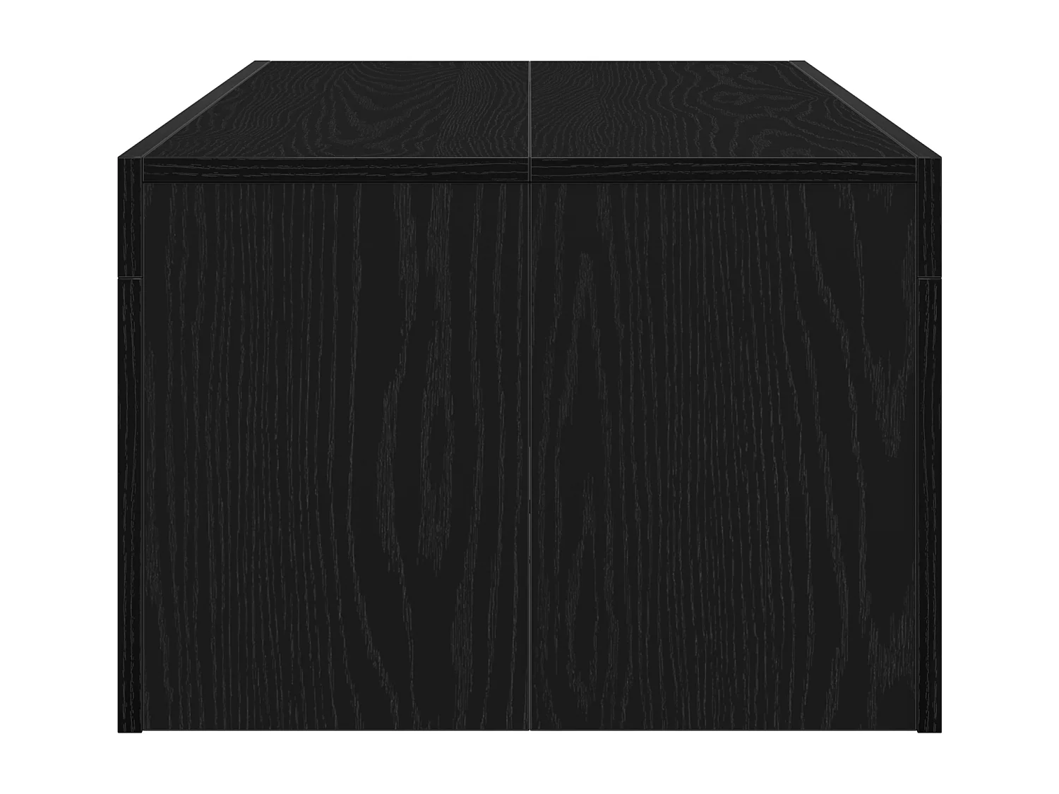Table Basse Chêne Noir 102x50x35 cm Bois d'Ingénierie