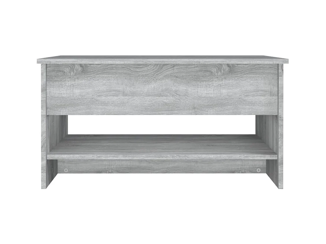 Sonoma salontafel grijs 80x50x40 cm Technisch hout