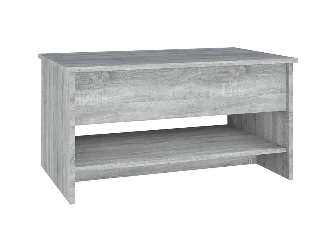 Sonoma salontafel grijs 80x50x40 cm Technisch hout