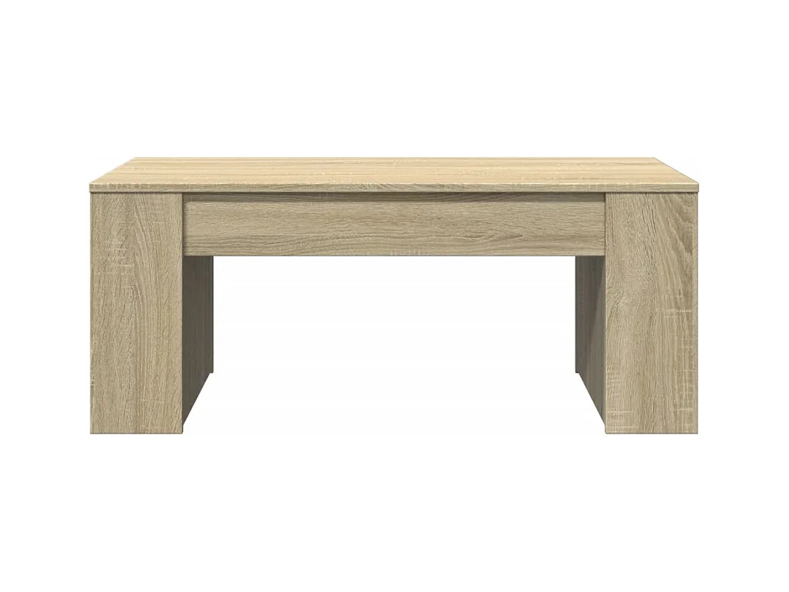 Sonoma eiken salontafel 102x55x42 cm bewerkt hout