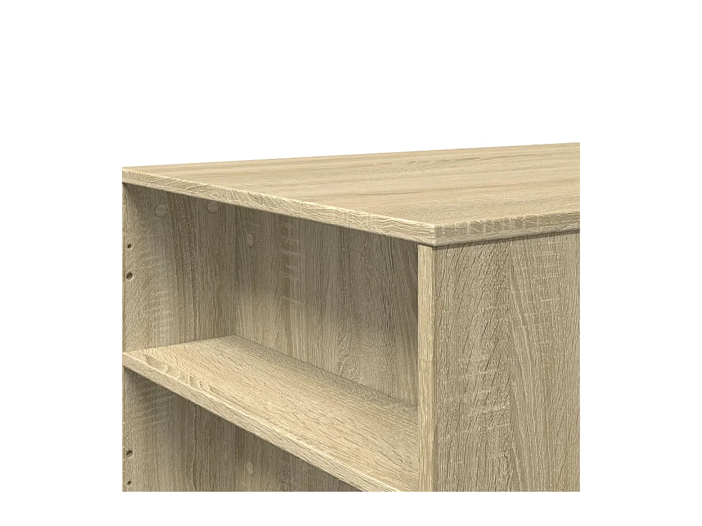 Sonoma eiken salontafel 102x55x42 cm bewerkt hout